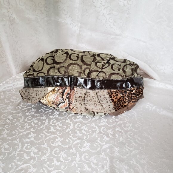 Large G-Monogram Patchwork Hobo purse. Handbag - Picture 6 of 7